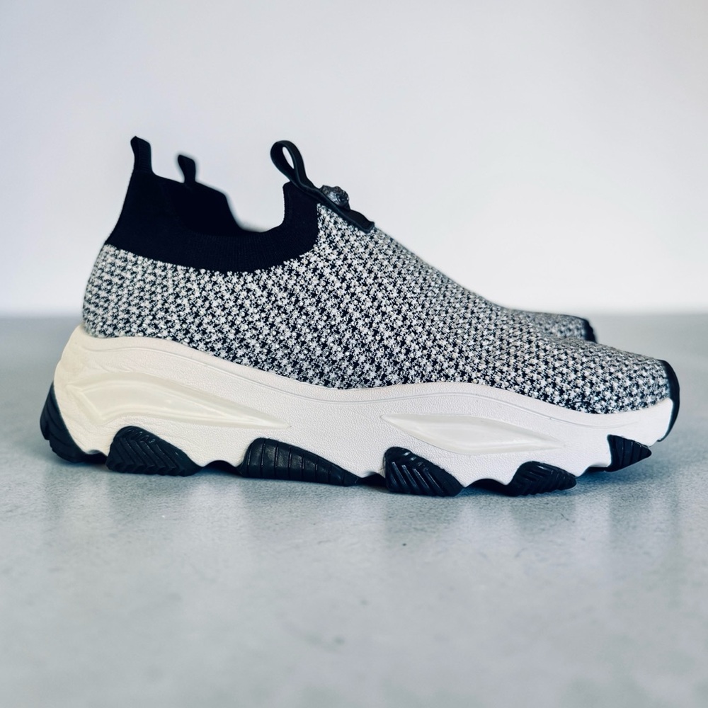 Kurt Geiger Crystal Knit Chunky Slip-on Sneaker